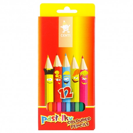 Set 12 creioane color CENTI