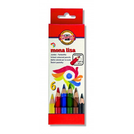 Set creioane color MONA LISA JUMBO