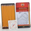 Seturi creioane grafit KOH-I-NOOR