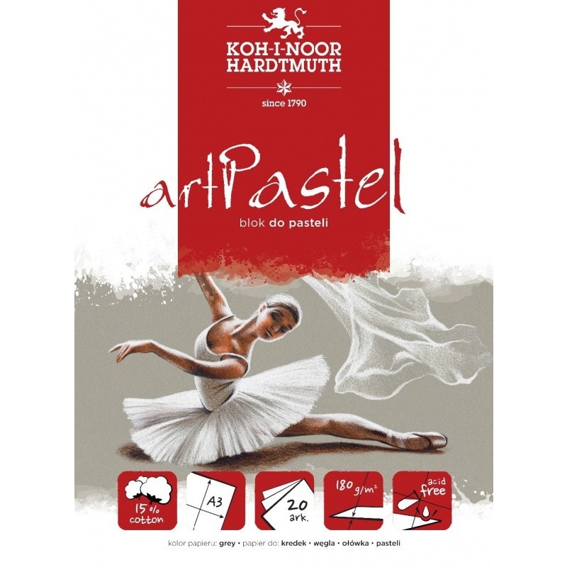 Bloc desen A3 ART PASTEL GRI