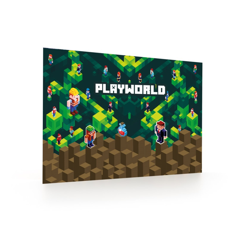 Mapa BIROU 60x40cm PLAYWORLD