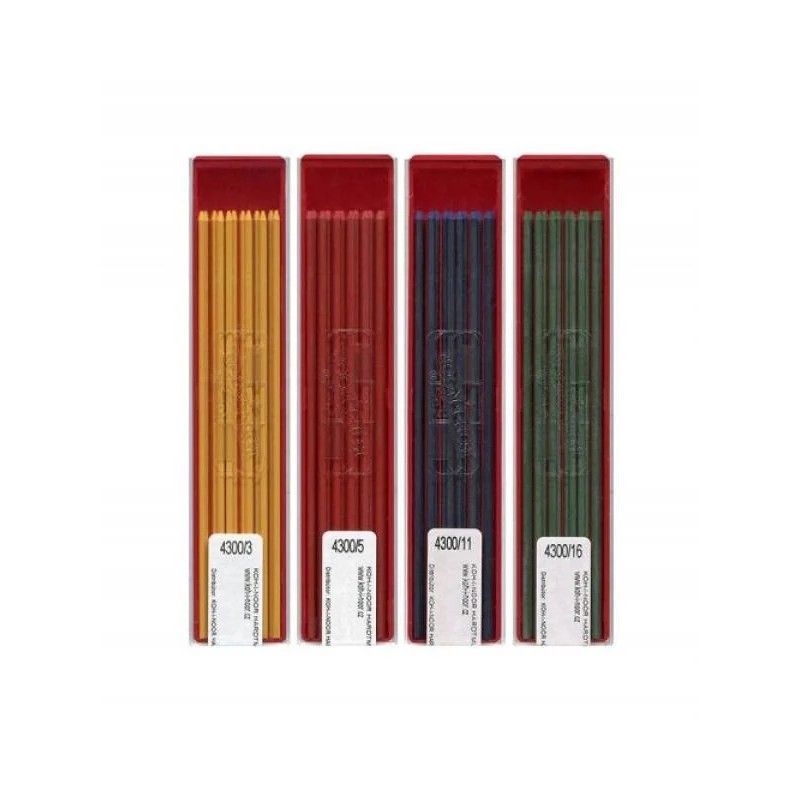 Mine Color 2mm Koh-I-Noor | 12 Bucati | Rezerve 120mm - Koh-I-Noor