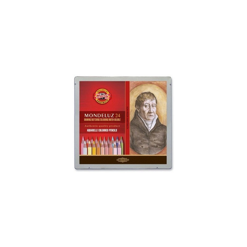 Set 24 Aquarell MONDELUZ PORTRET