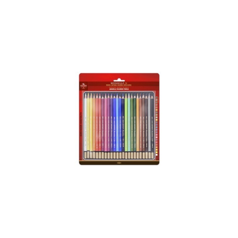 Set 24 culori MONDELUZ - Aquarell BLISTER