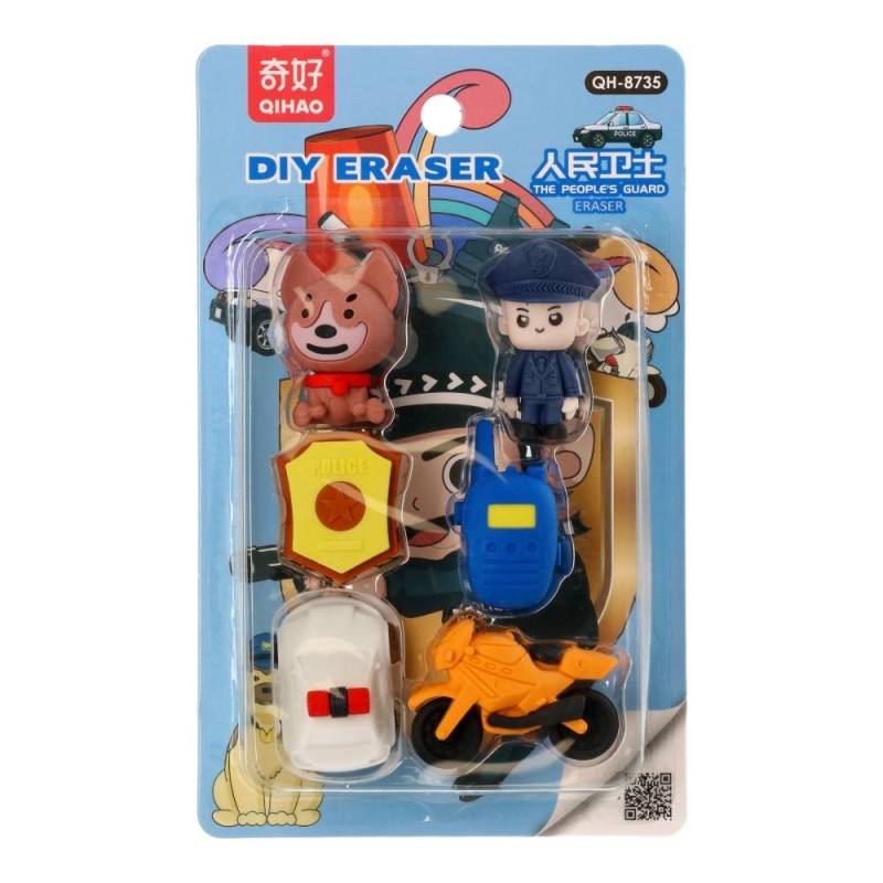 Set gume DIY POLICE