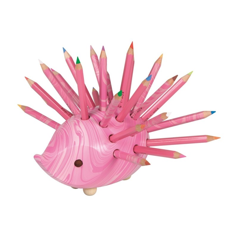 Suport creioane ARICI - MIC PINK MAGIC