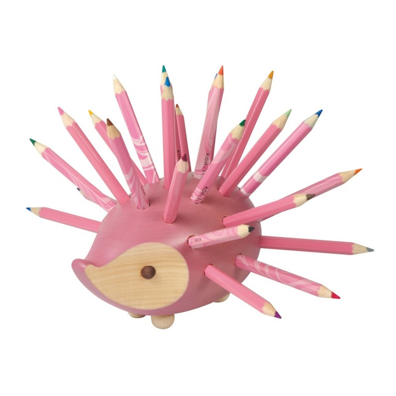 Suport creioane ARICI - MIC PINK